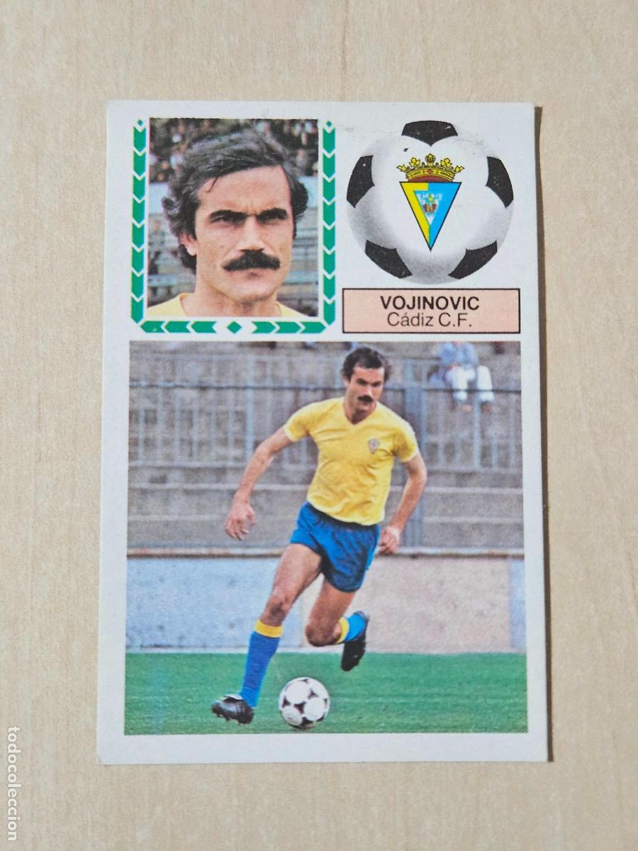 Cromos de f&uacute;tbol: COMPLETA TU ALBUM ESTE 83 84 VERSION VOJINOVIC - RECUPERADO -