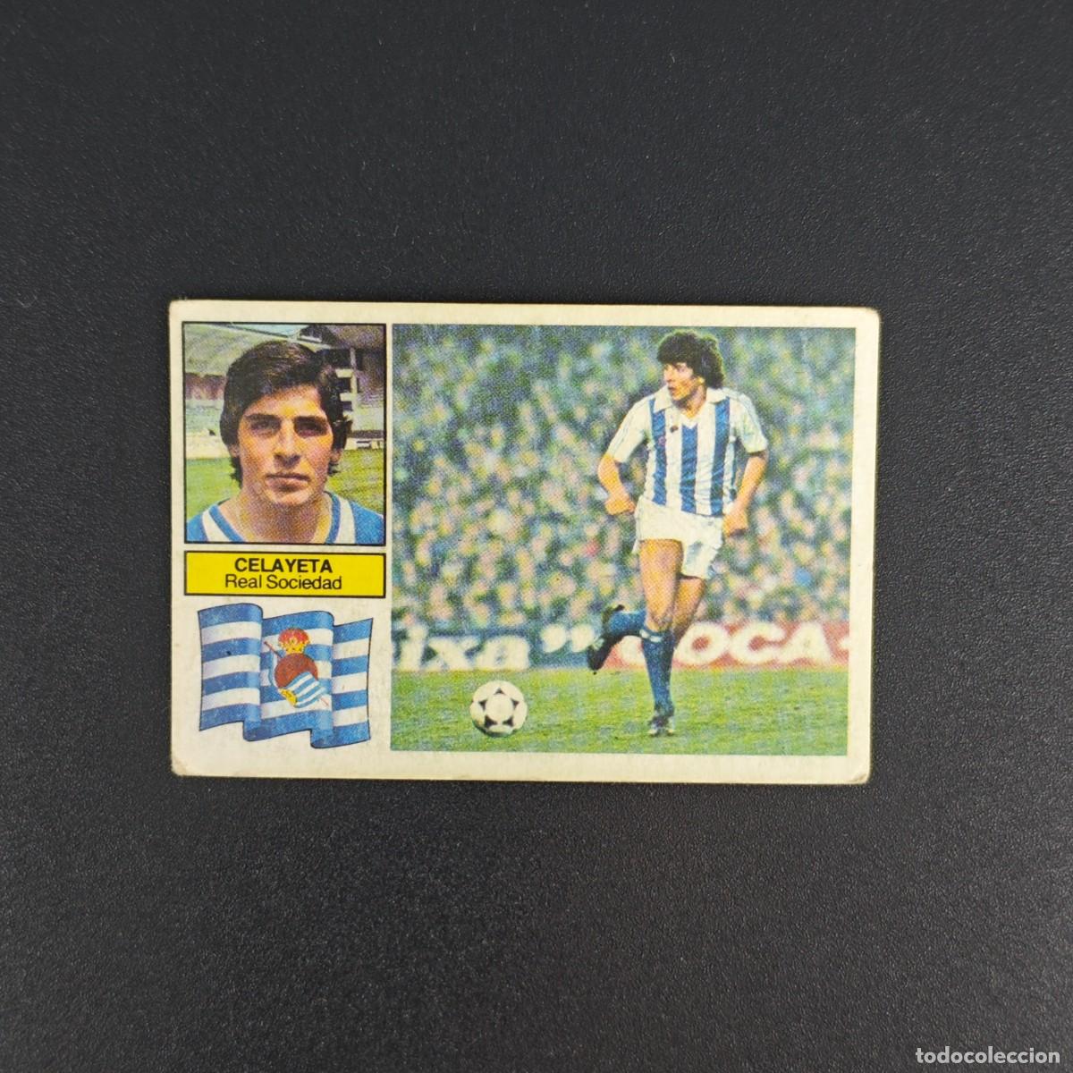 Cromos de f&uacute;tbol: CROMO DE FUTBOL LIGA ESTE 82 83 1982 1983 NUNCA PEGADO SIN PEGAR CELAYETA REAL SOCIEDAD RA1026