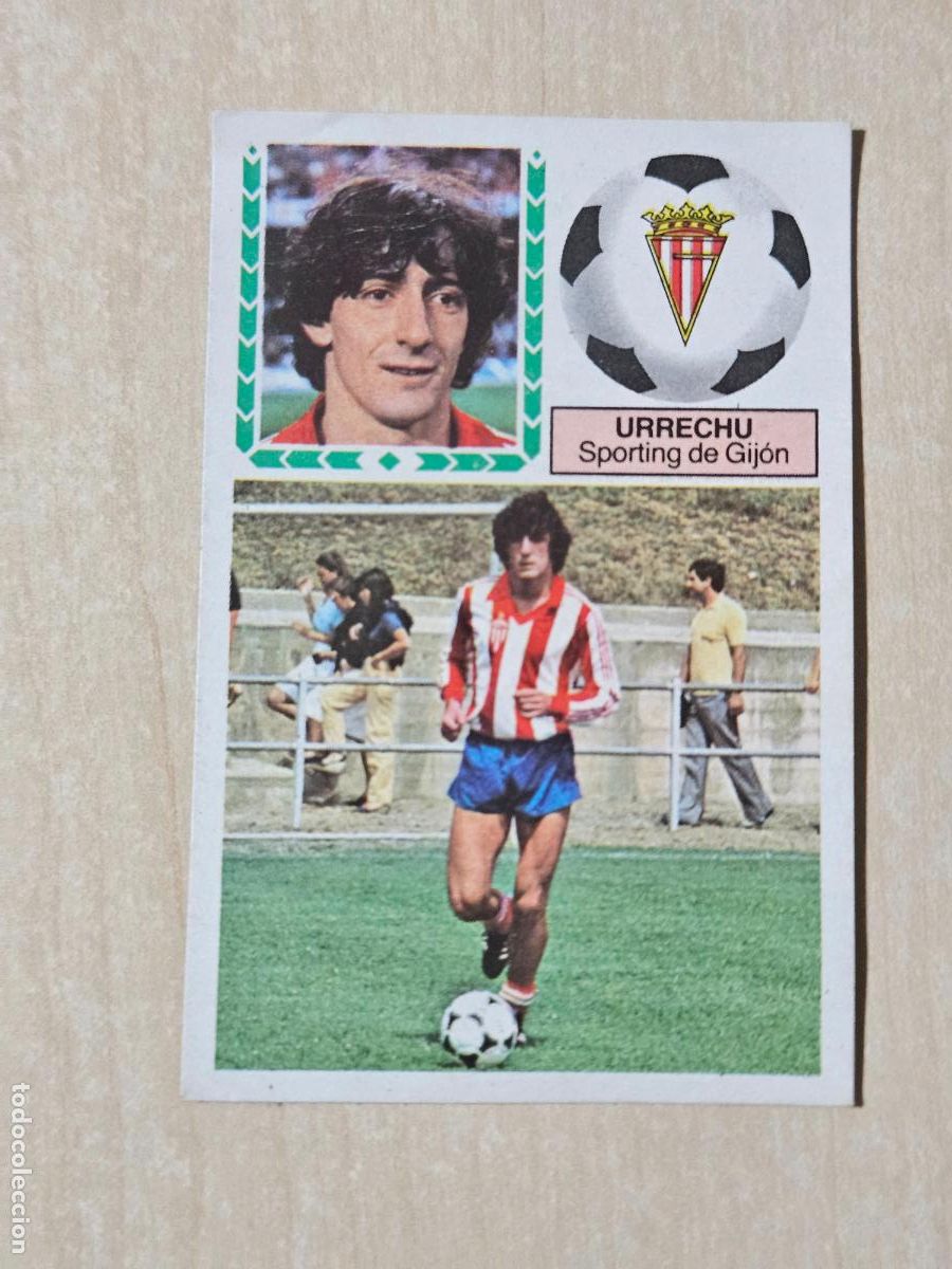 Cromos de f&uacute;tbol: COMPLETA TU ALBUM ESTE 83 84 BAJA URRECHU - RECUPERADO - ERROR TRASERA