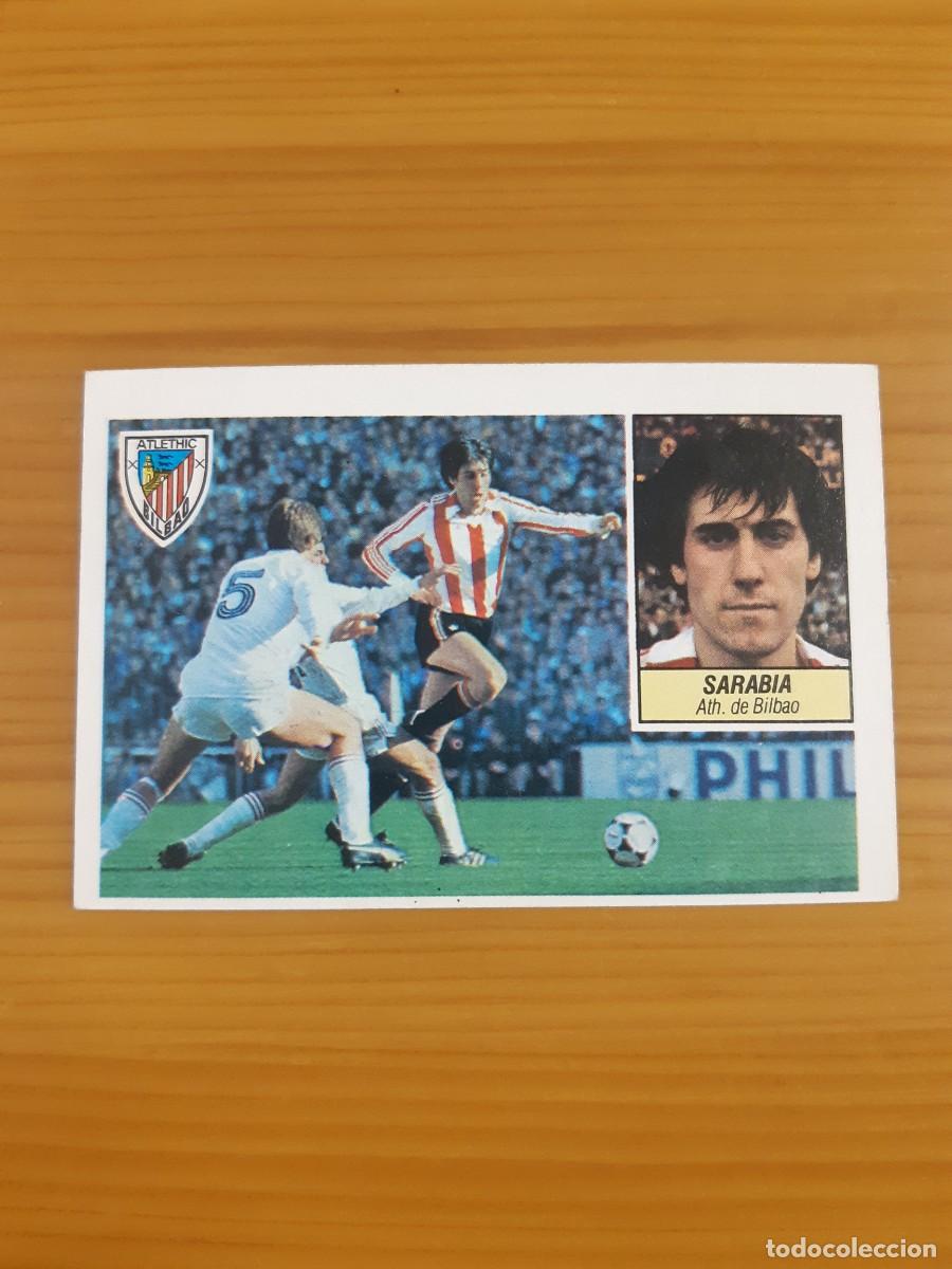 Cromos de f&uacute;tbol: Sarabia (Athletic Bilbao) Liga 84-85 ESTE. Nunca pegado
