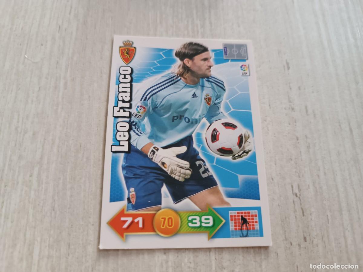 Cromos de f&uacute;tbol: LEO FRANCO ADRENALYN 2010 2011 10 11