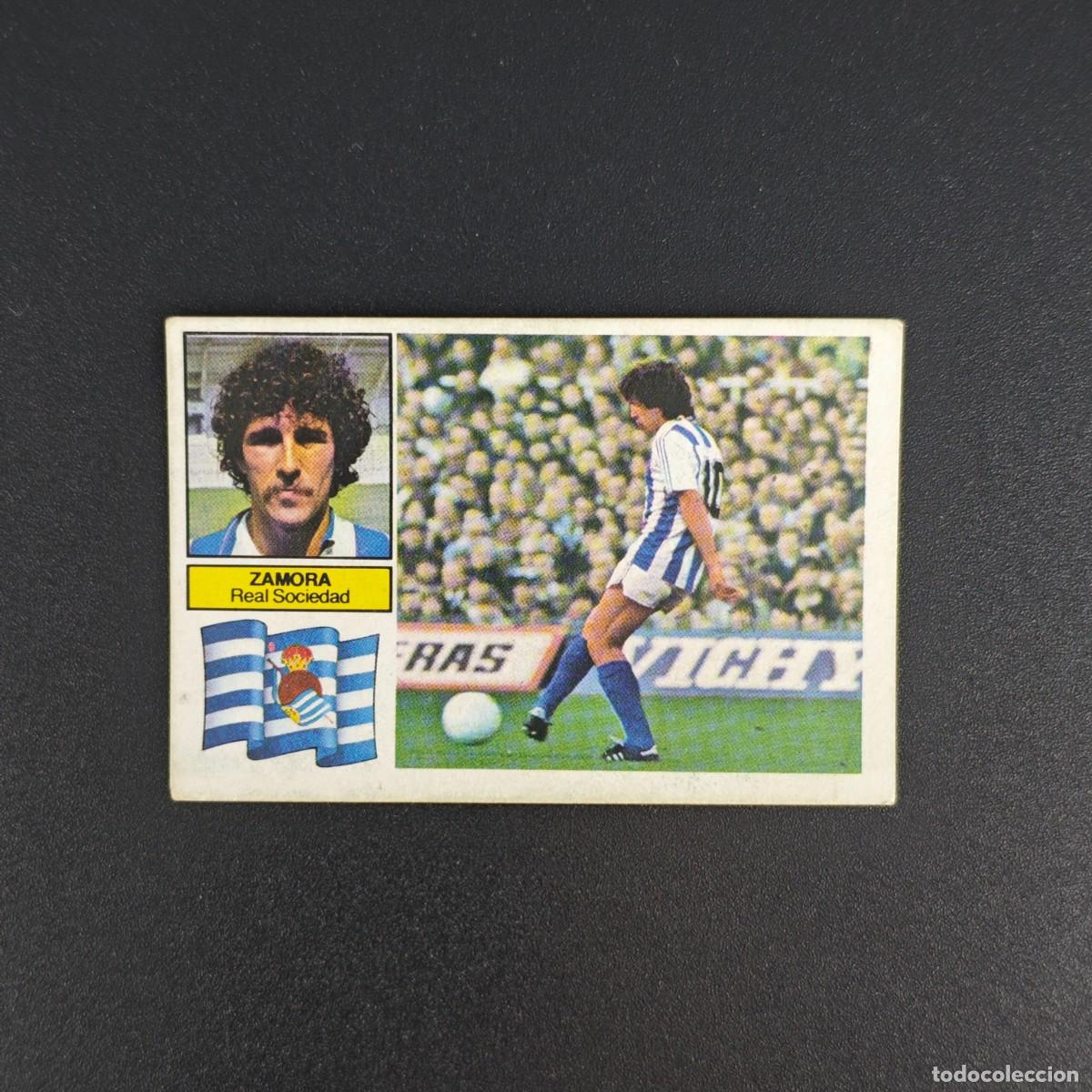 Cromos de f&uacute;tbol: CROMO DE FUTBOL LIGA ESTE 82 83 1982 1983 NUNCA PEGADO SIN PEGAR ZAMORA REAL SOCIEDAD RA1026