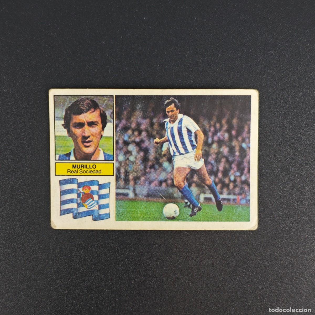 Cromos de f&uacute;tbol: CROMO DE FUTBOL LIGA ESTE 82 83 1982 1983 NUNCA PEGADO SIN PEGAR MURILLO REAL SOCIEDAD RA1026