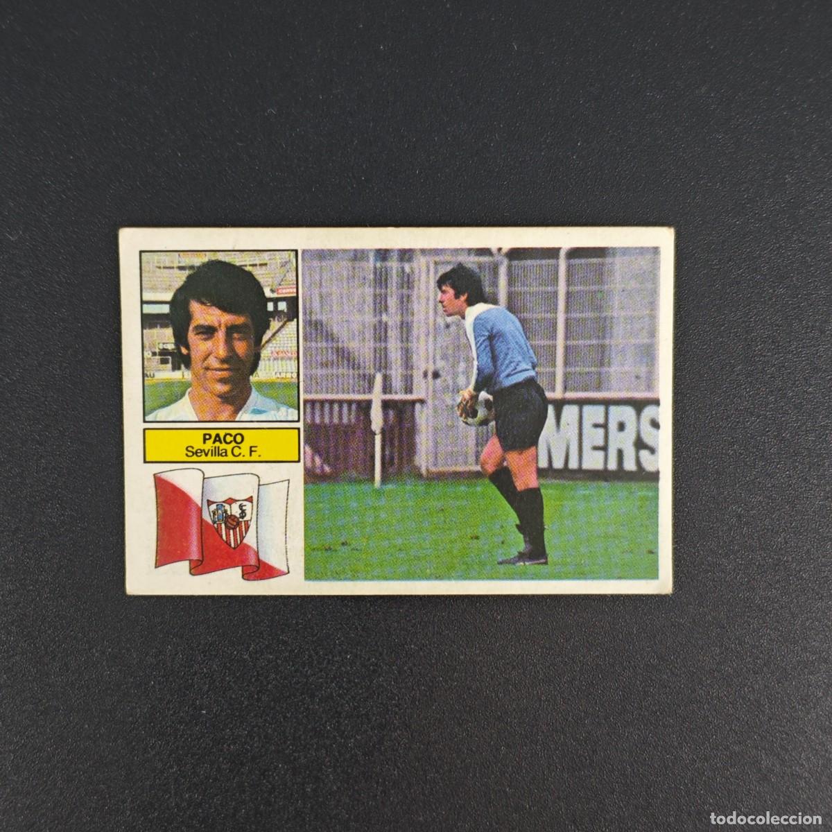 Figurine di Calcio: CROMO DE FUTBOL LIGA ESTE 82 83 1982 1983 NUNCA PEGADO SIN PEGAR PACO SEVILLA RA1026