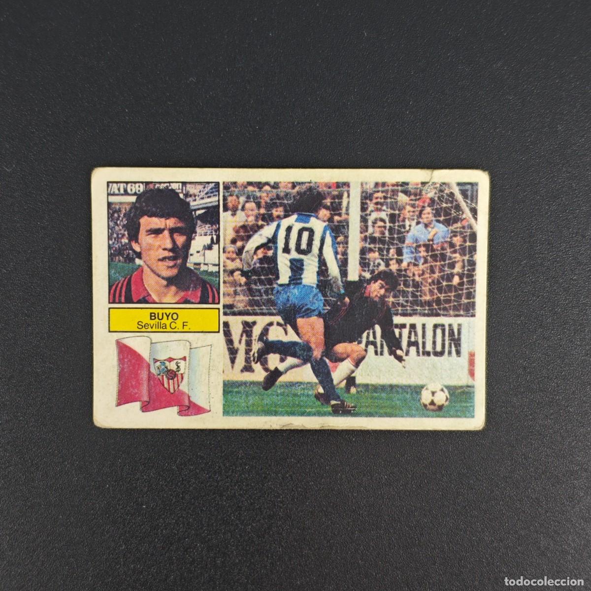 Figurine di Calcio: CROMO DE FUTBOL LIGA ESTE 82 83 1982 1983 NUNCA PEGADO SIN PEGAR BUYO SEVILLA RA1026