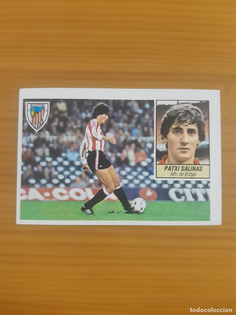 Cromos de f&uacute;tbol: Patxi Salinas (Athletic Bilbao) Liga 84-85 ESTE. Nunca pegado