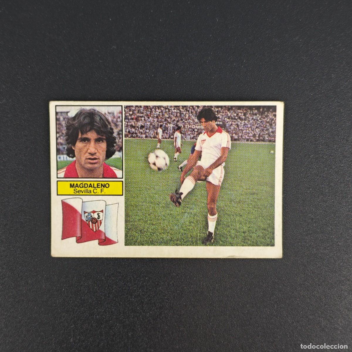Cromos de f&uacute;tbol: CROMO DE FUTBOL LIGA ESTE 82 83 1982 1983 NUNCA PEGADO SIN PEGAR MAGDALENO SEVILLA RA1026