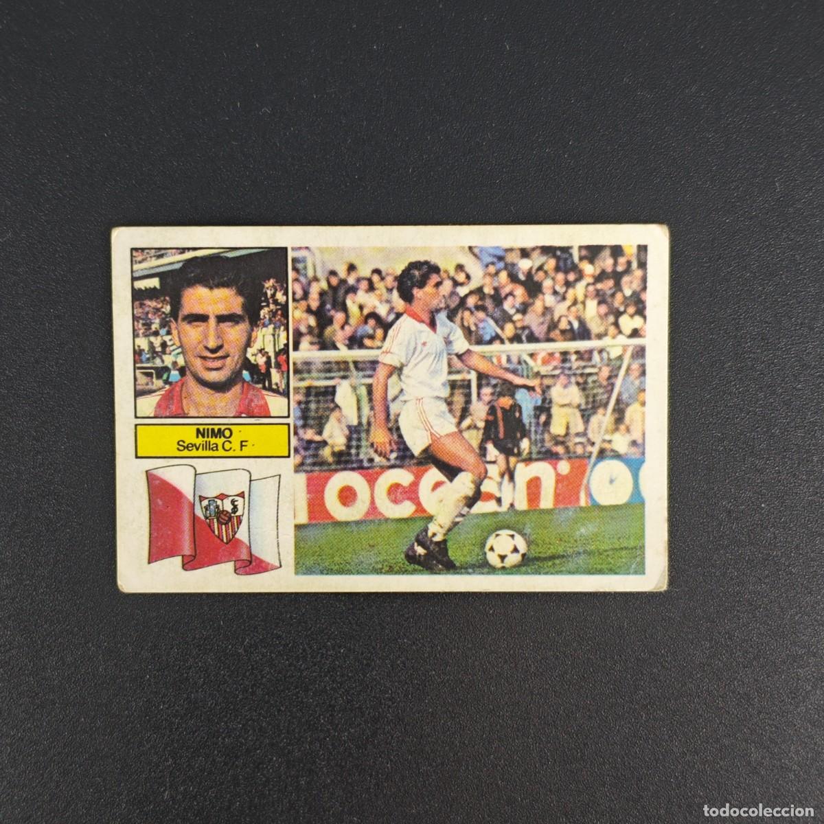 Cromos de f&uacute;tbol: CROMO DE FUTBOL LIGA ESTE 82 83 1982 1983 NUNCA PEGADO SIN PEGAR NIMO SEVILLA RA1026