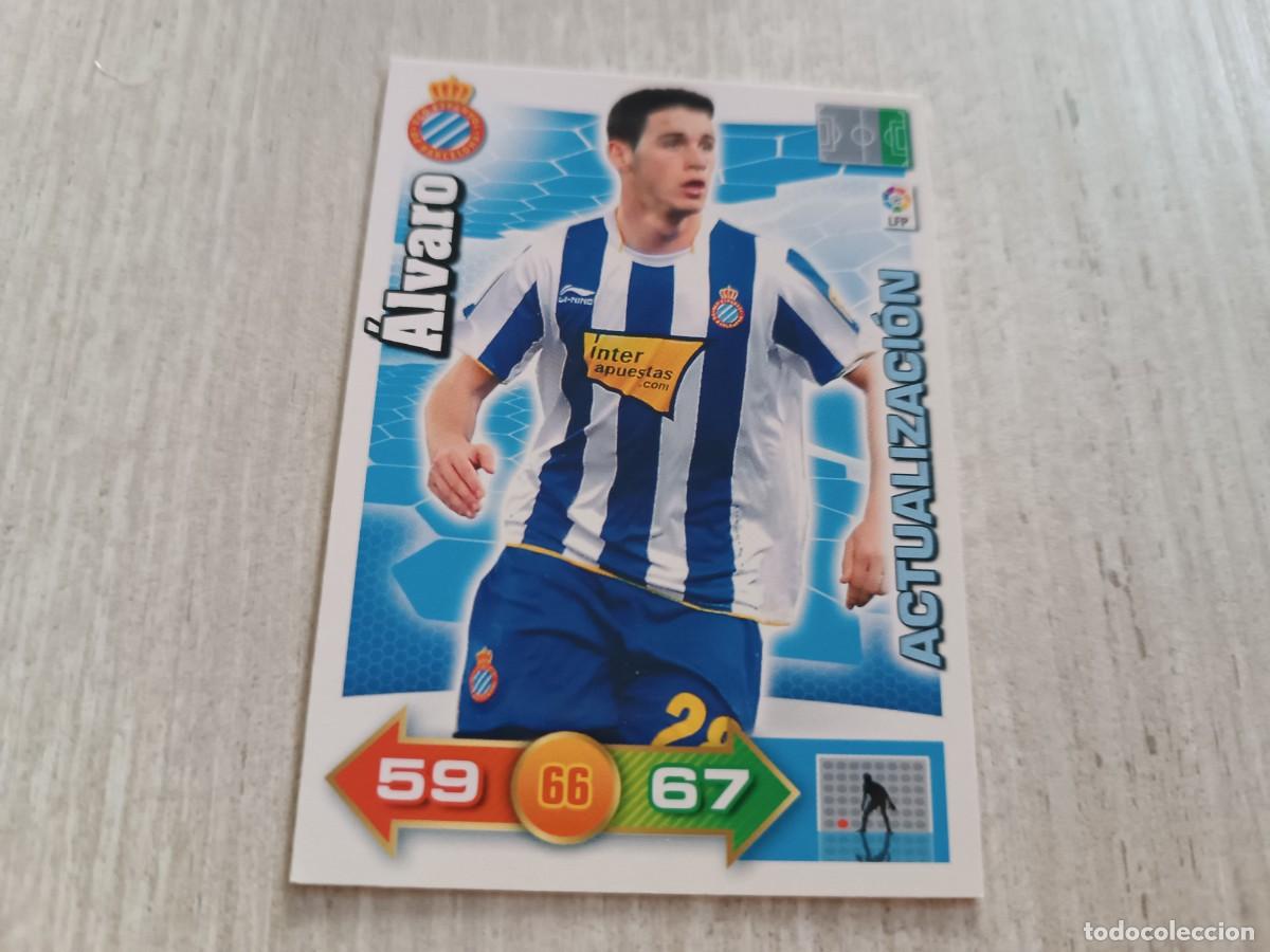 Cromos de f&uacute;tbol: &Aacute;LVARO ACTUALIZACI&Oacute;N ADRENALYN 2010 2011 10 11