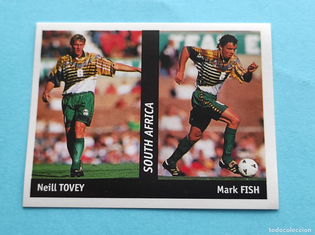 Cromos de f&uacute;tbol: 139 NEILL TOVEY/MARK FISH (SUDAFRICA) - CROMO MUNDIAL FRANCIA 1998 DS FRANCE 98 DSWC98 WORLD CUP