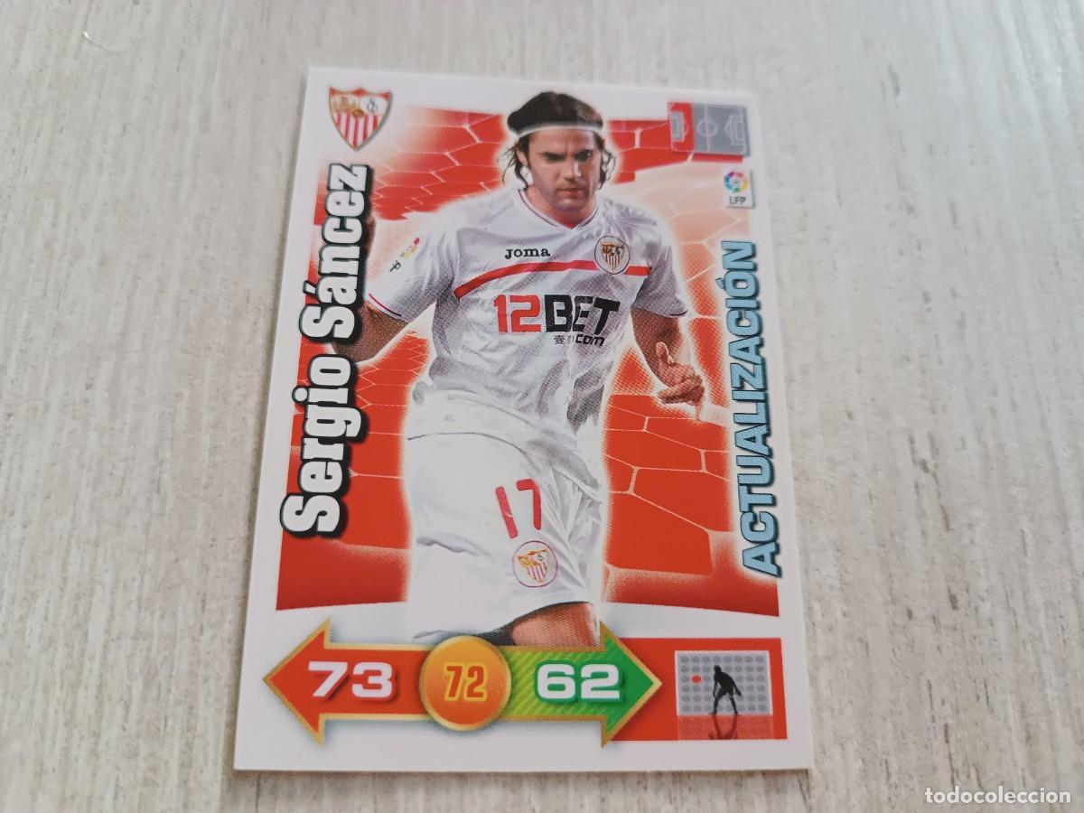 Cromos de f&uacute;tbol: SERGIO S&Aacute;NCHEZ ACTUALIZACI&Oacute;N ADRENALYN 2010 2011 10 11