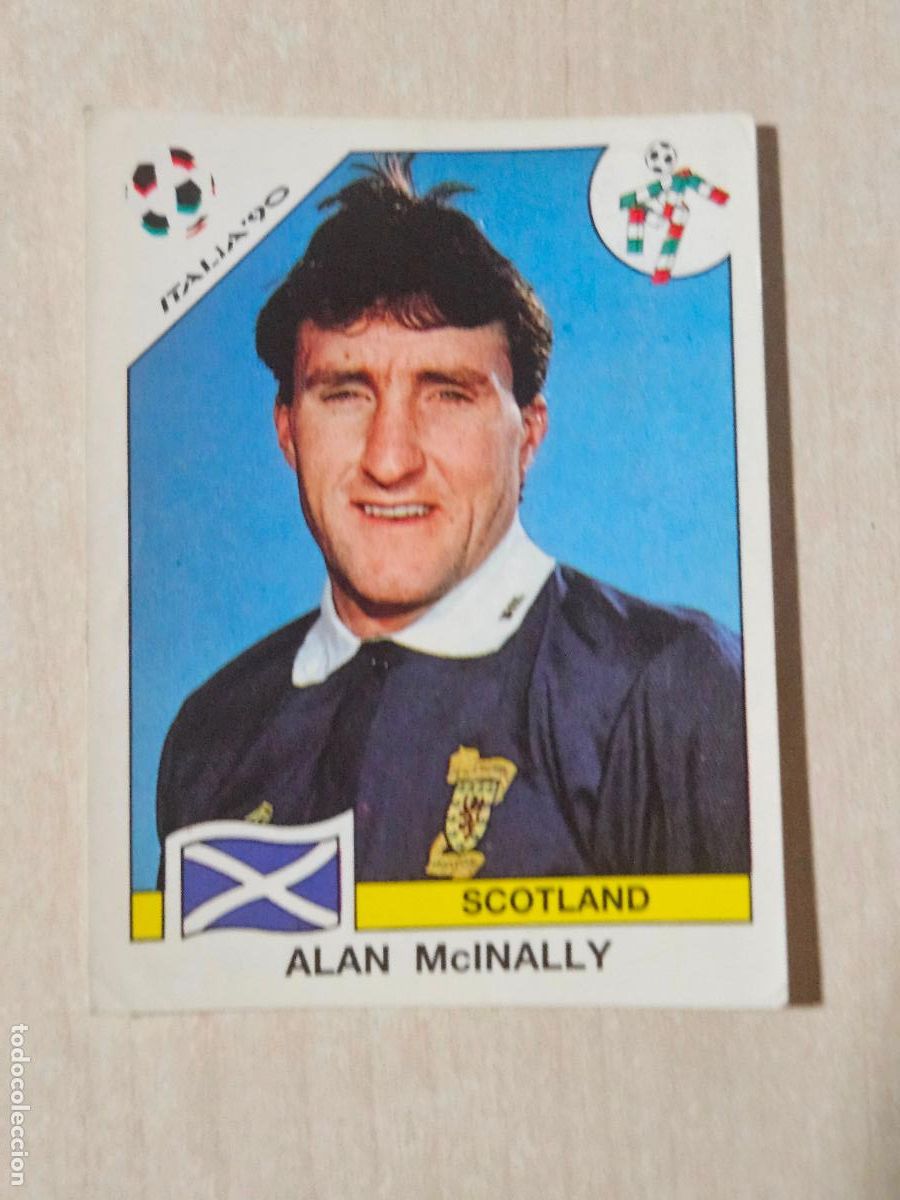 Cromos de f&uacute;tbol: CROMO N&ordm; 228 ALAN MCINALLY - MUNDIAL ITALIA 90 - PANINI - SIN PEGAR - ESCOCIA