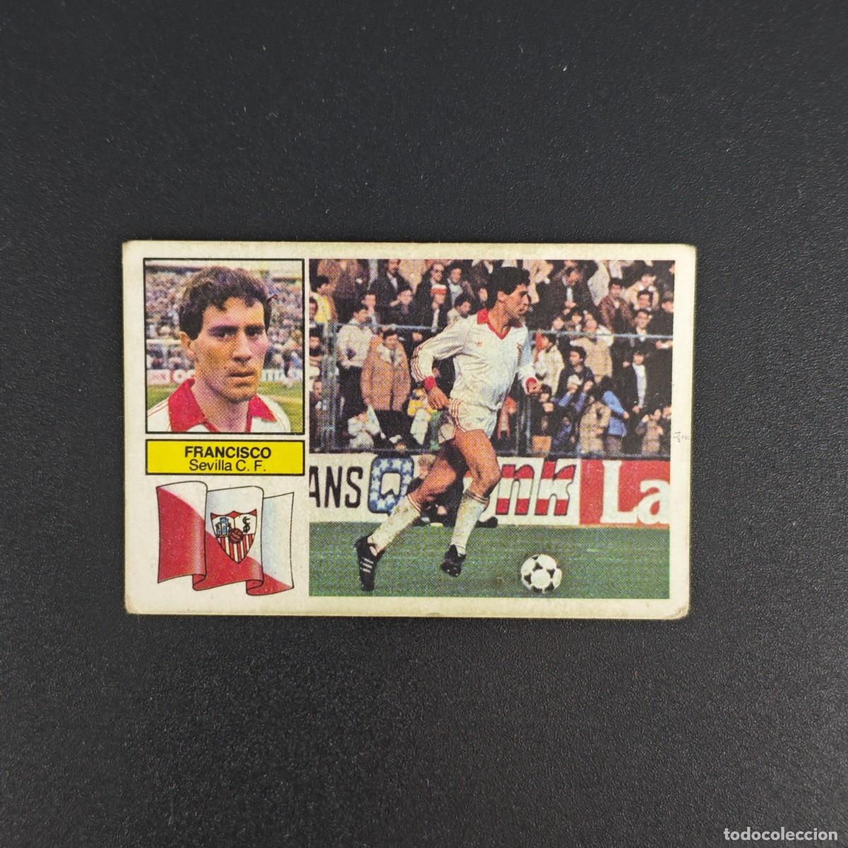 Cromos de f&uacute;tbol: CROMO DE FUTBOL LIGA ESTE 82 83 1982 1983 NUNCA PEGADO SIN PEGAR FRANCISCO SEVILLA RA1026