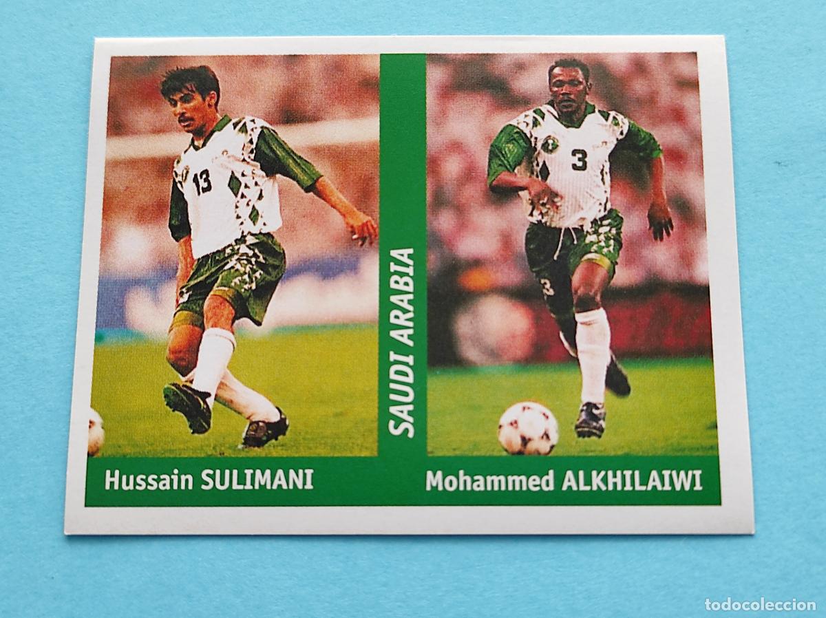 Cromos de f&uacute;tbol: 146 HUSSAIN SULIMANI/MOHAMMED ALKHILAIWI (ARABIA SAUDI) - CROMO MUNDIAL FRANCIA 1998 DS FRANCE 98 DS