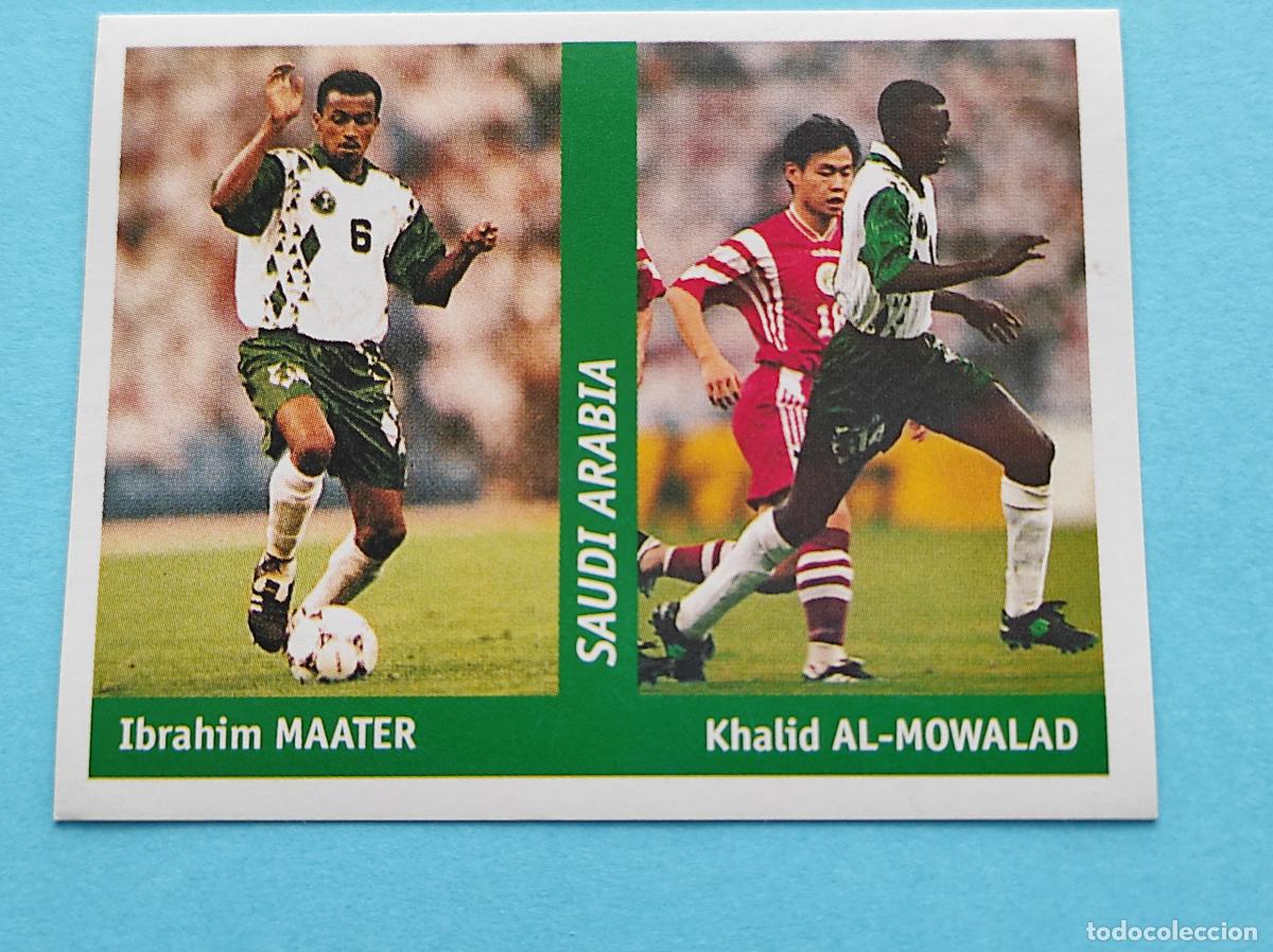 Cromos de f&uacute;tbol: 148 IBRAHIM MAATER/KHALID AL-MOWALAD (ARABIA SAUDI) - CROMO MUNDIAL FRANCIA 1998 DS FRANCE 98 DSWC98