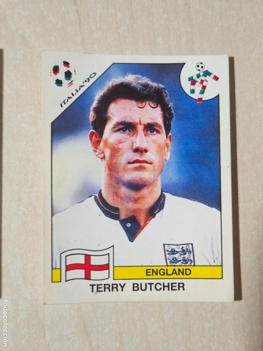 Cromos de f&uacute;tbol: CROMO N&ordm; 389 TERRY BUTCHER - MUNDIAL ITALIA 90 - PANINI - SIN PEGAR - INGLATERRA