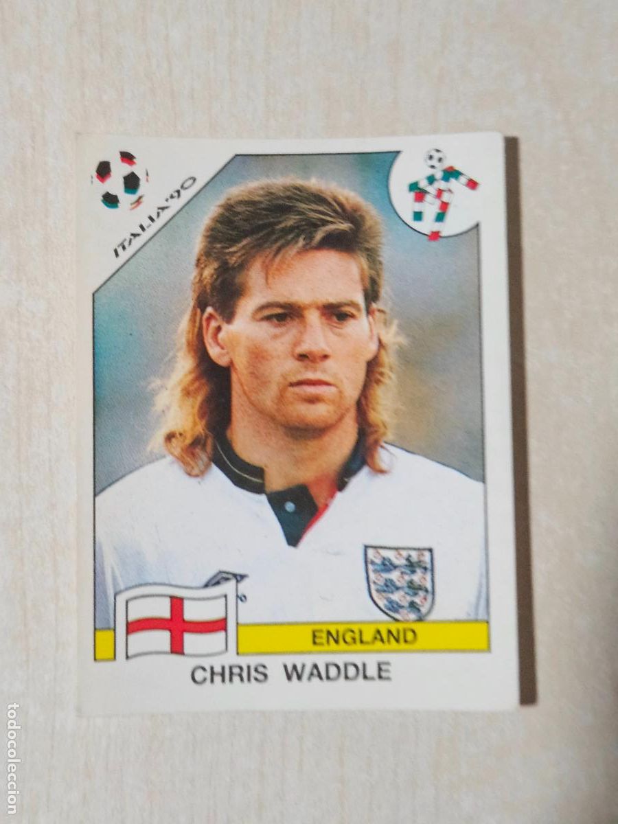 Cromos de f&uacute;tbol: CROMO N&ordm; 397 CHRIS WADDLE - MUNDIAL ITALIA 90 - PANINI - SIN PEGAR - INGLATERRA