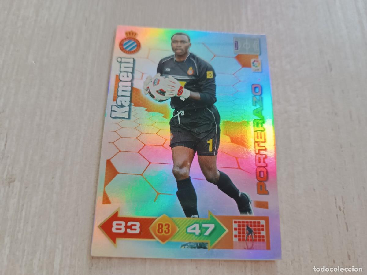 Cromos de f&uacute;tbol: KAMENI PORTERAZO ADRENALYN 2010 2011 10 11