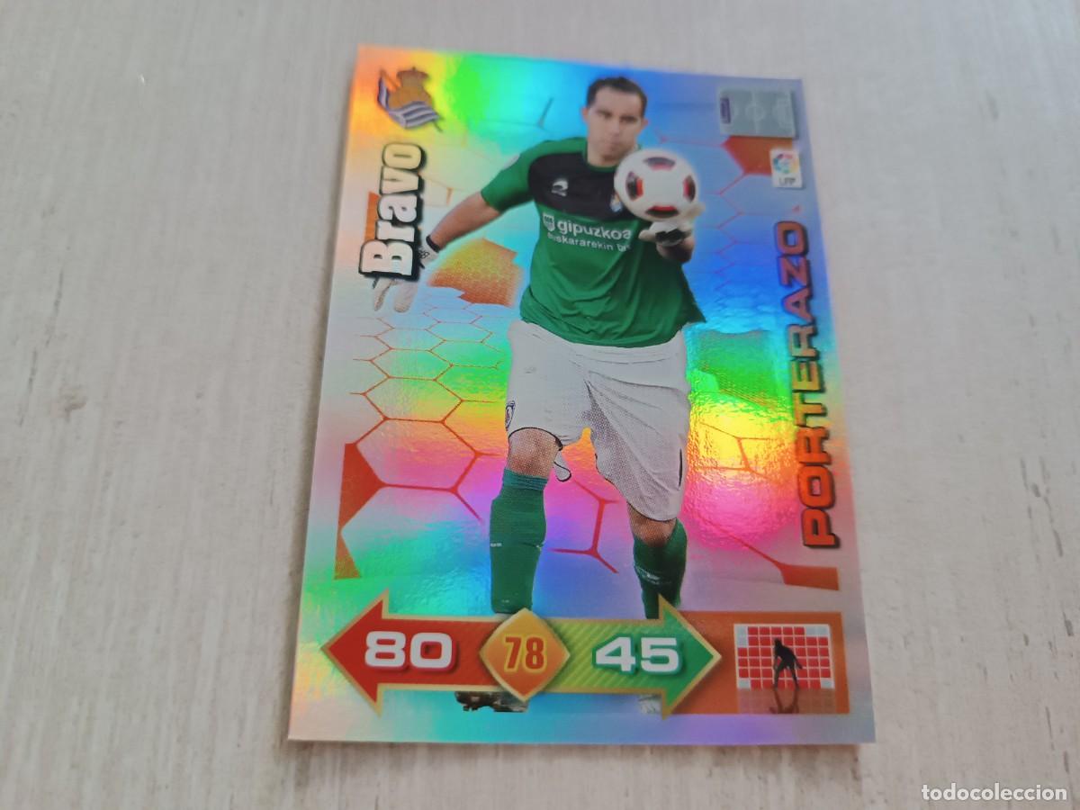 Cromos de f&uacute;tbol: BRAVO PORTERAZO ADRENALYN 2010 2011 10 11