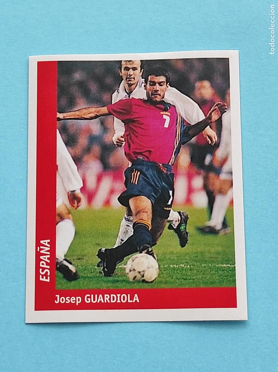 Cromos de f&uacute;tbol: 160 JOSEP GUARDIOLA (ESPA&Ntilde;A) - CROMO MUNDIAL FRANCIA 1998 DS FRANCE 98 DSWC98 WORLD CUP