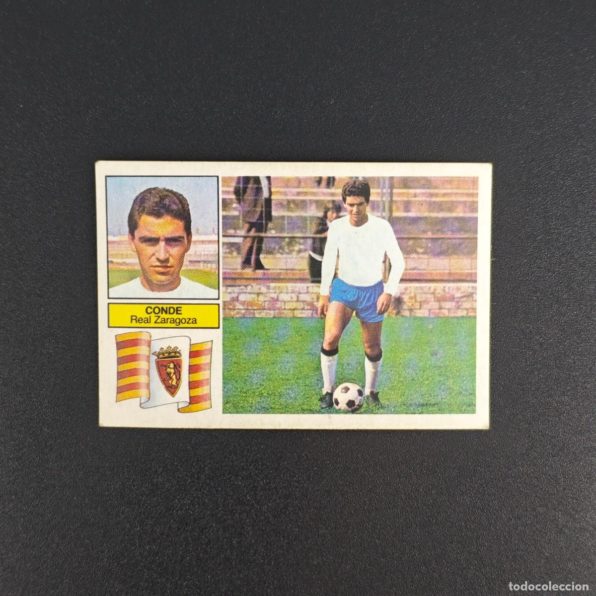 Cromos de f&uacute;tbol: CROMO DE FUTBOL LIGA ESTE 82 83 1982 1983 NUNCA PEGADO FICHAJE N&ordm; 5 CONDE REAL ZARAGOZA RA1026