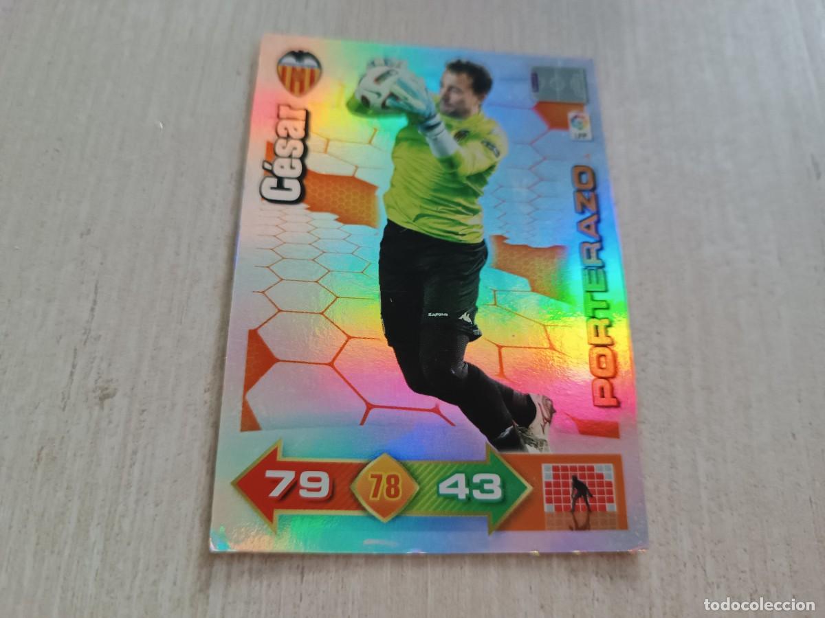 Cromos de f&uacute;tbol: C&Eacute;SAR PORTERAZO ADRENALYN 2010 2011 10 11