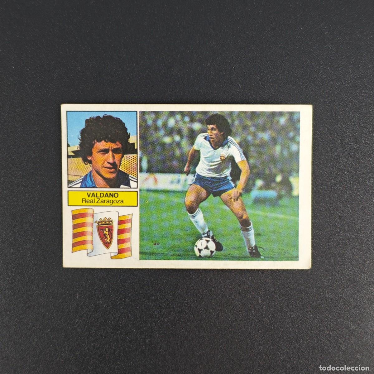 Cromos de f&uacute;tbol: CROMO DE FUTBOL LIGA ESTE 82 83 1982 1983 NUNCA PEGADO SIN PEGAR VALDANO REAL ZARAGOZA RA1026
