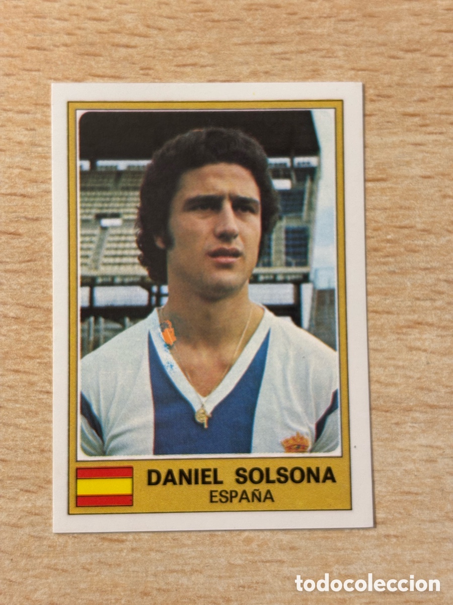 Fu&szlig;ball-Sticker: # 92 Daniel Solsona Espa&ntilde;a Euro Football 76 Panini sin pegar RCD Espa&ntilde;ol