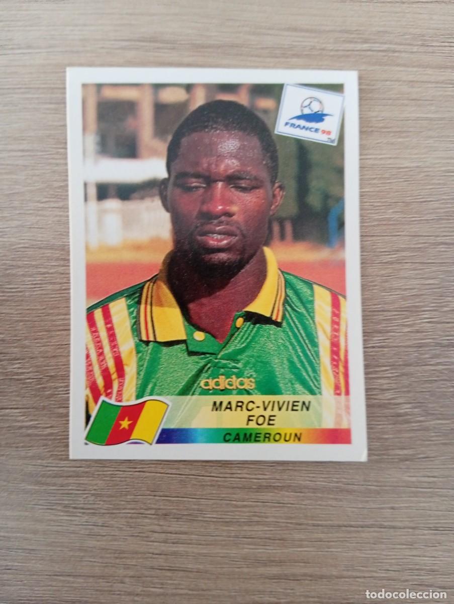 Cromos de Futebol: MARC VIVIEN FOE 129 CAMERUN PANINI FRANCIA 1998 98 SIN PEGAR NUNCA PEGADO