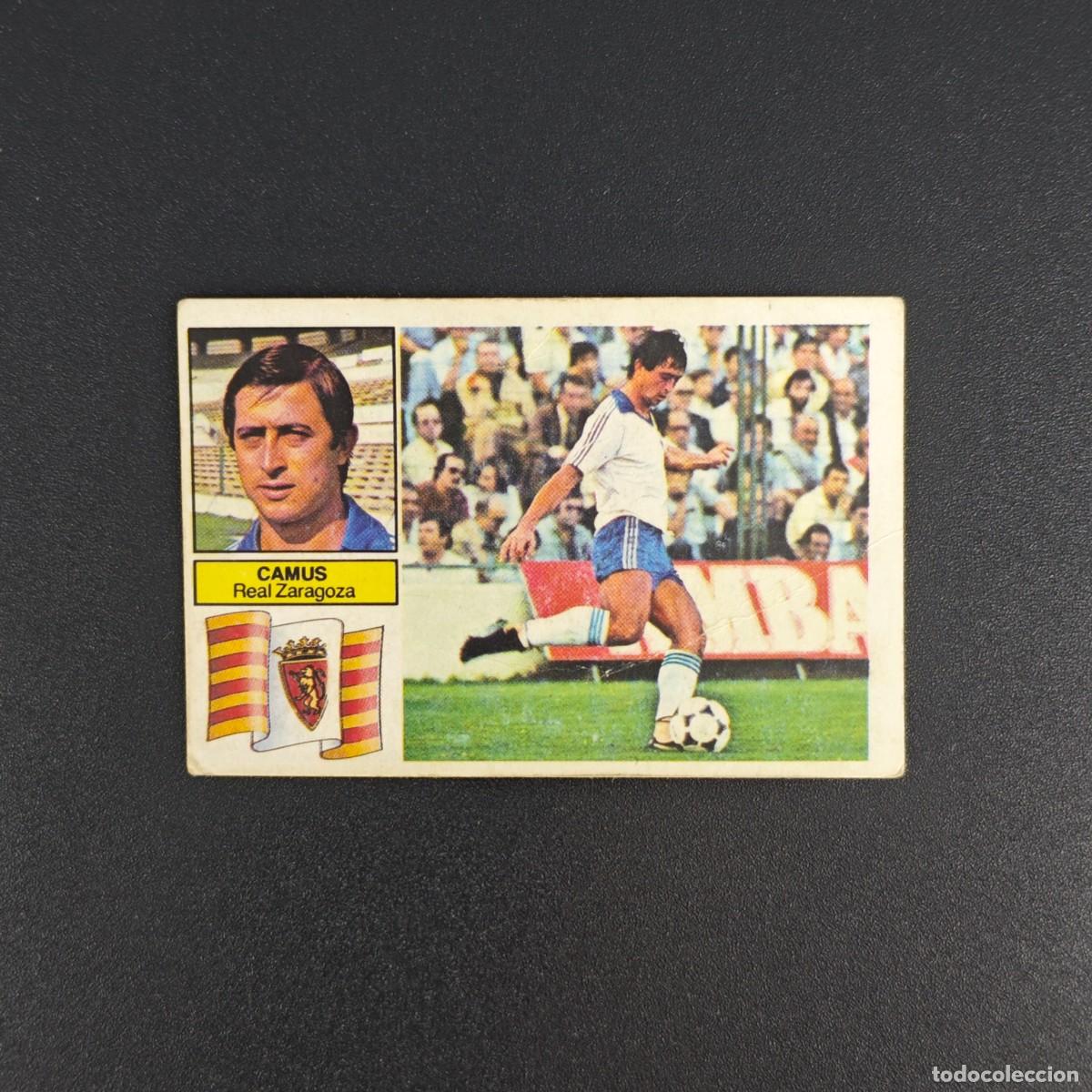 Cromos de Futebol: CROMO DE FUTBOL LIGA ESTE 82 83 1982 1983 NUNCA PEGADO SIN PEGAR CAMUS REAL ZARAGOZA RA1026