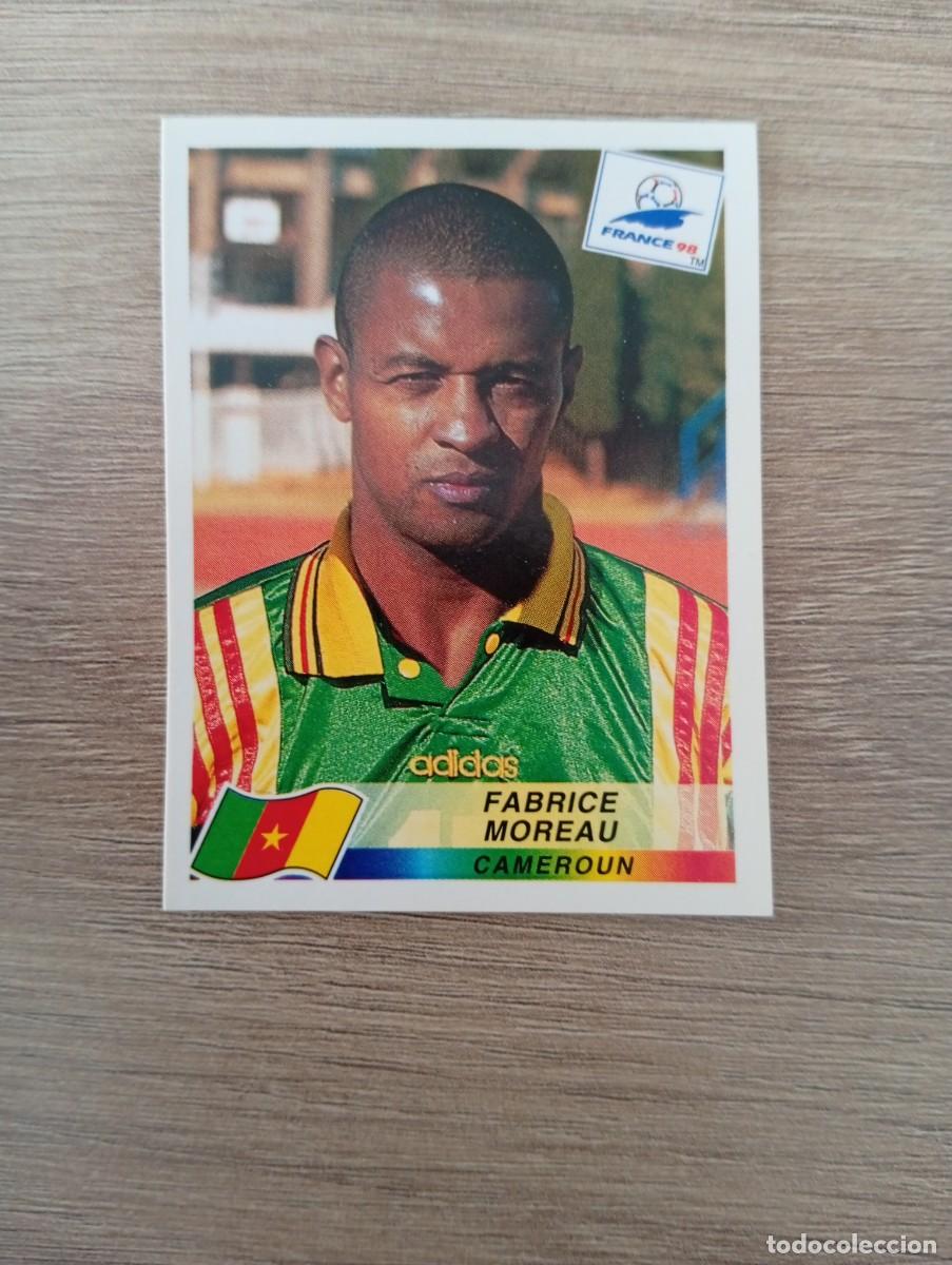 Cromos de Futebol: FABRICE MOREAU 131 CAMERUN PANINI FRANCIA 1998 98 SIN PEGAR NUNCA PEGADO