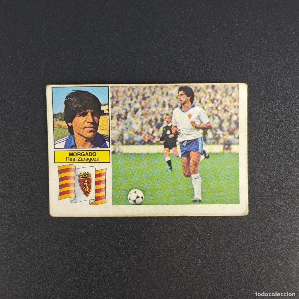 Cromos de f&uacute;tbol: CROMO DE FUTBOL LIGA ESTE 82 83 1982 1983 NUNCA PEGADO SIN PEGAR MORGADO REAL ZARAGOZA RA1026