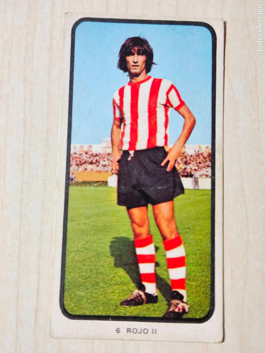 Cromos de f&uacute;tbol: CROMO N&ordm; 6 ROJO II - RUIZ ROMERO - 1973 1974 - 73 74 - ATHLETIC DE BILBAO - SIN PEGAR