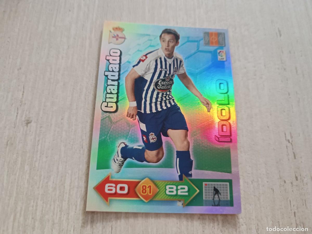 Cromos de f&uacute;tbol: GUARDADO &Iacute;DOLO ADRENALYN 2010 2011 10 11