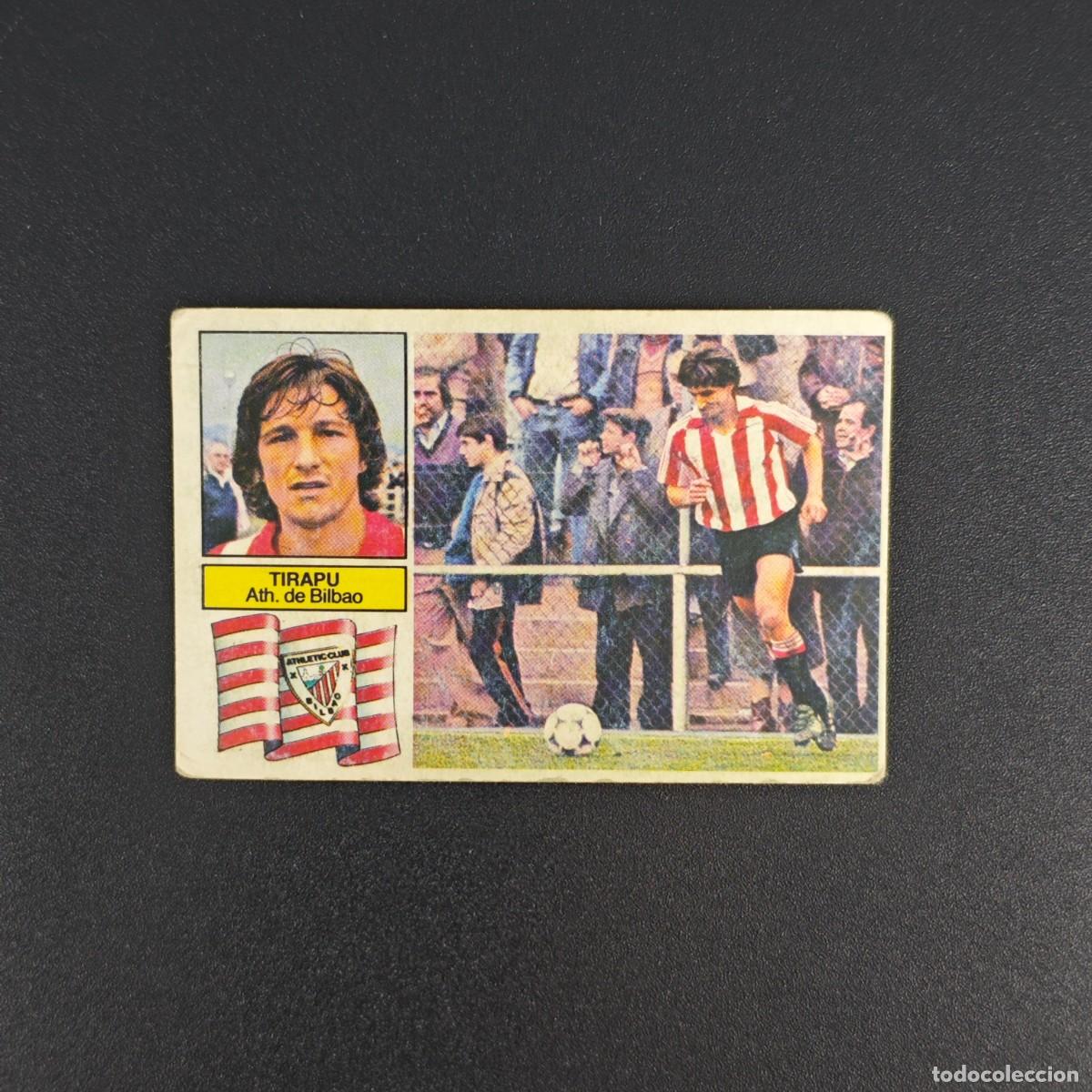 Cromos de f&uacute;tbol: CROMO DE FUTBOL LIGA ESTE 82 83 1982 1983 NUNCA PEGADO SIN PEGAR TIRAPU ATHLETIC BILBAO RA1026