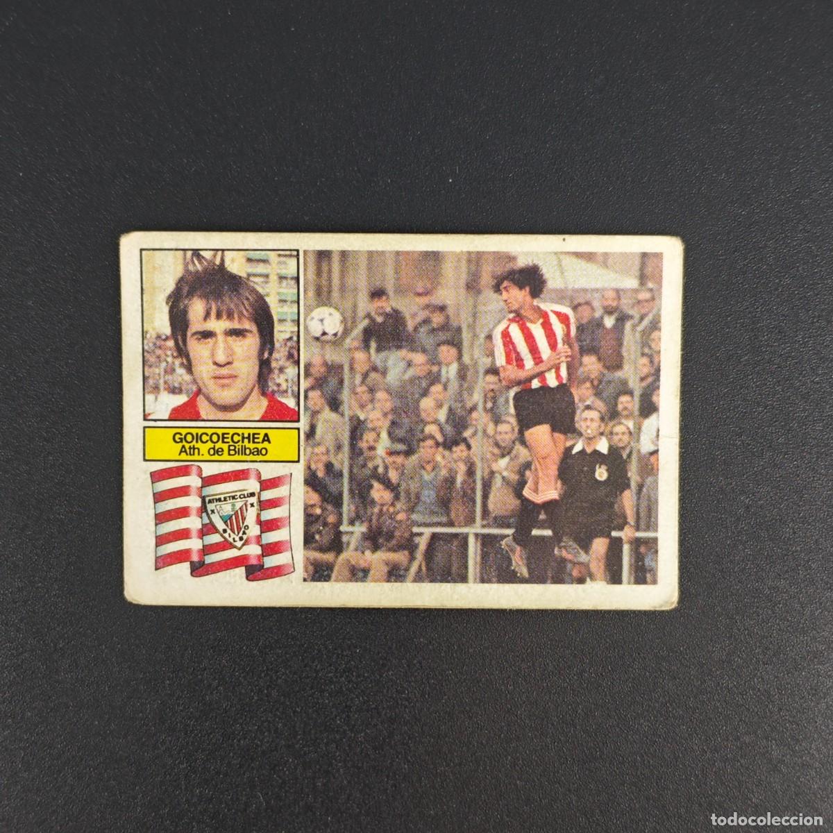 Cromos de f&uacute;tbol: CROMO DE FUTBOL LIGA ESTE 82 83 1982 1983 NUNCA PEGADO SIN PEGAR GOICOECHEA ATHLETIC BILBAO RA1026
