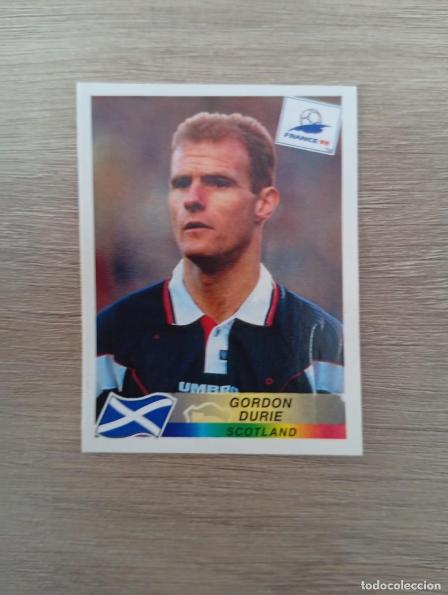 Cromos de Futebol: GORDON DURIE 46 ESCOCIA PANINI FRANCIA 1998 98 SIN PEGAR NUNCA PEGADO