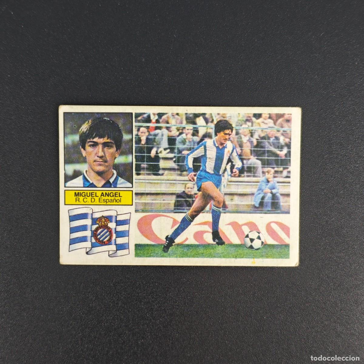 Cromos de Futebol: CROMO FUTBOL LIGA ESTE 82 83 1982 1983 NUNCA PEGADO SIN PEGAR MIGUEL ANGEL ESPA&Ntilde;OL ESPANYOL RA1026