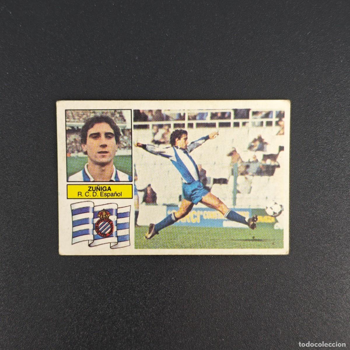 Cartes &agrave; collectionner de Football: CROMO DE FUTBOL LIGA ESTE 82 83 1982 1983 NUNCA PEGADO SIN PEGAR ZU&Ntilde;IGA ESPA&Ntilde;OL ESPANYOL RA1026