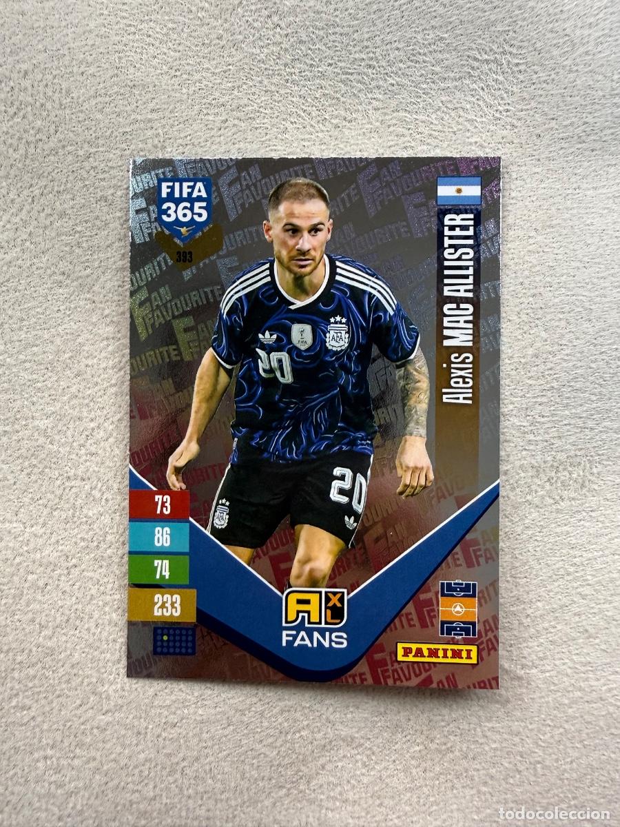 Cartes &agrave; collectionner de Football: FIFA 365 Adrenalyn XL 2027 &ndash; Alexis Mac Allister Fan Favourite
