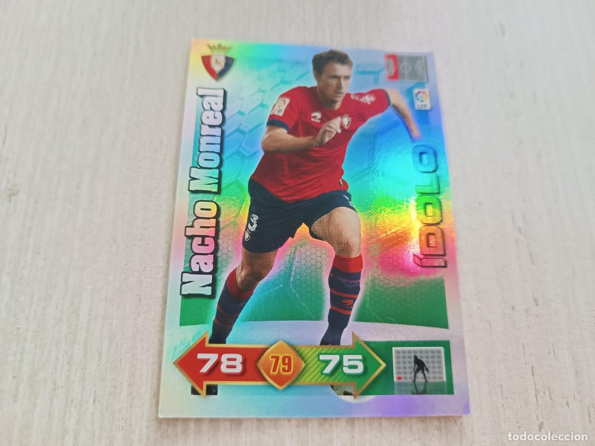 Cartes &agrave; collectionner de Football: NACHO MONREAL &Iacute;DOLO ADRENALYN 2010 2011 10 11