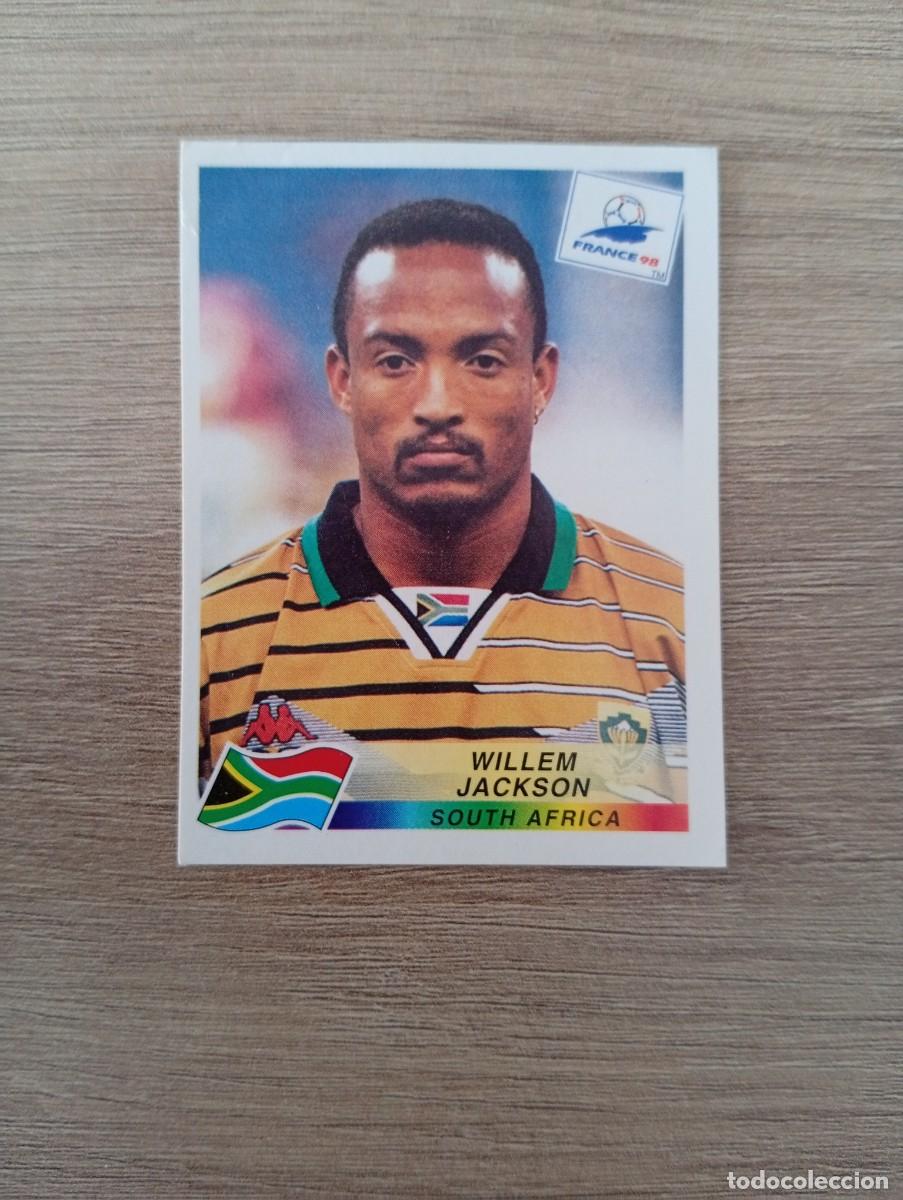 Cartes &agrave; collectionner de Football: WILLEM JACKSON 178 SUDAFRICA PANINI FRANCIA 1998 98 SIN PEGAR NUNCA PEGADO