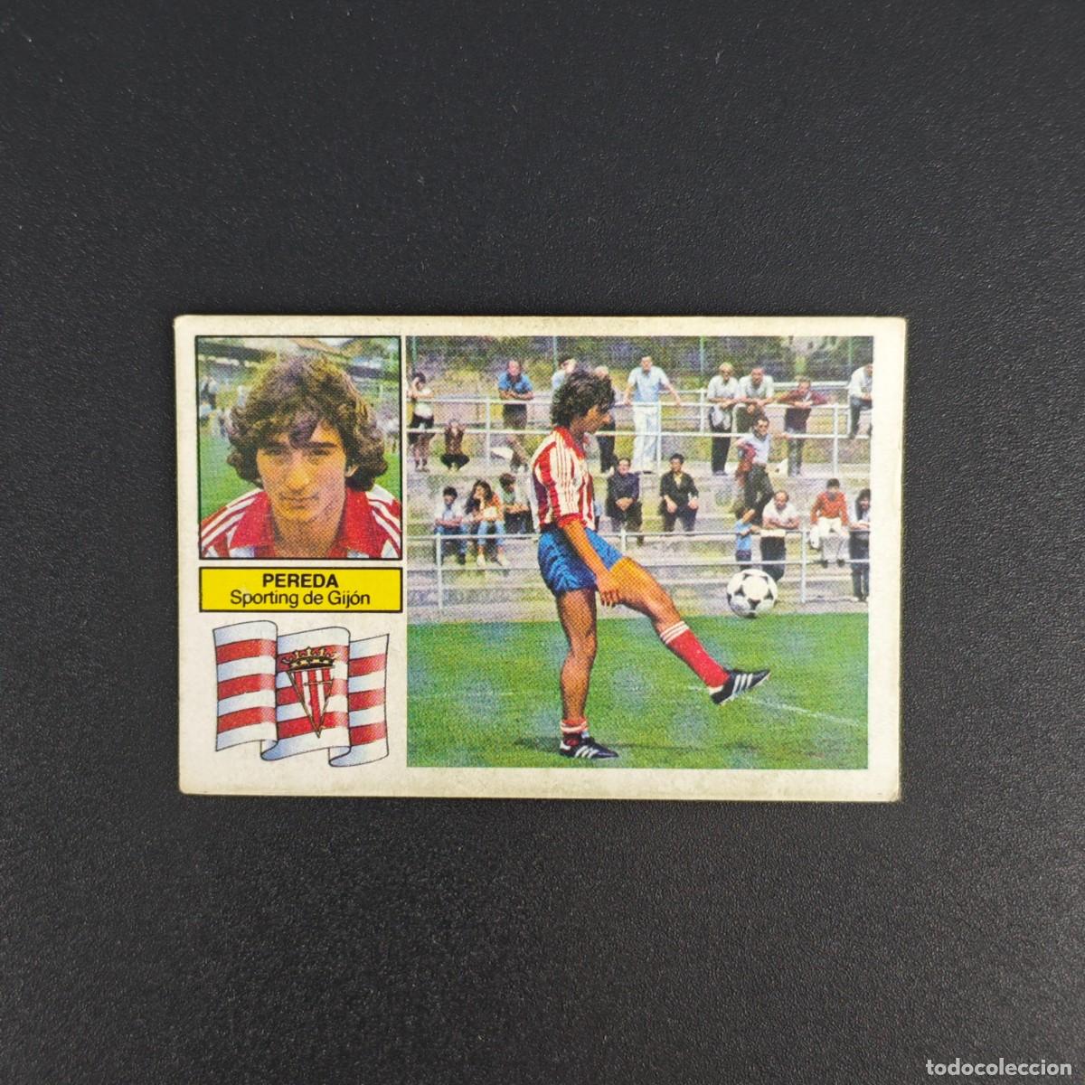Cromos de f&uacute;tbol: CROMO DE FUTBOL LIGA ESTE 82 83 1982 1983 NUNCA PEGADO SIN PEGAR PEREDA SPORTING GIJON RA1026