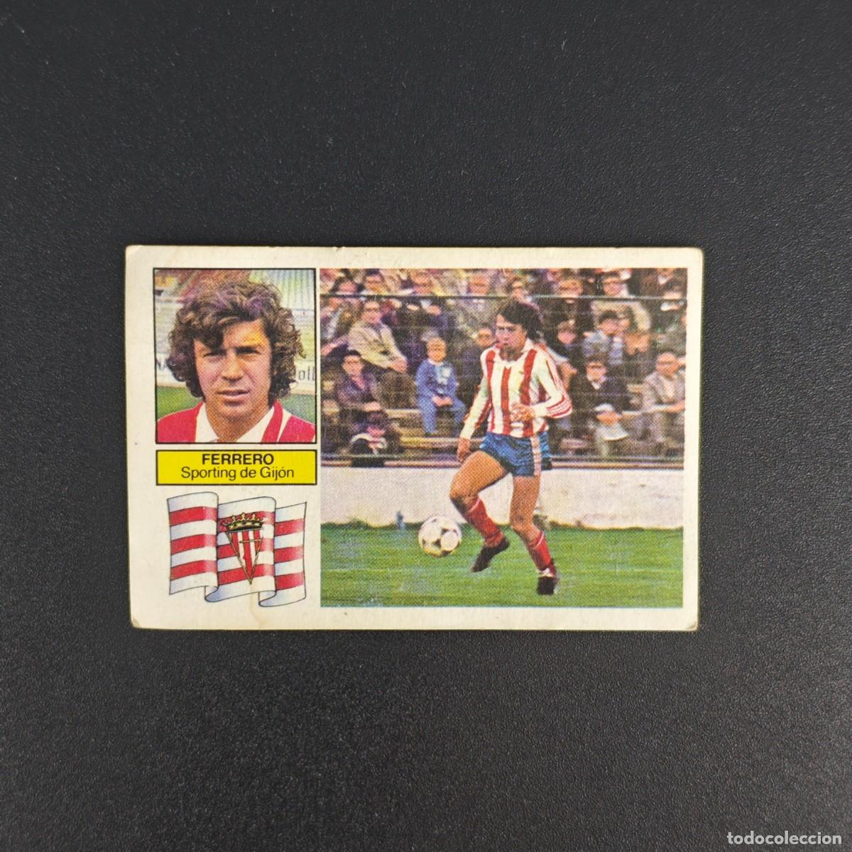 Cromos de f&uacute;tbol: CROMO DE FUTBOL LIGA ESTE 82 83 1982 1983 NUNCA PEGADO SIN PEGAR FERRERO SPORTING GIJON RA1026