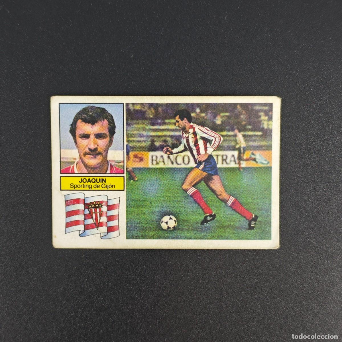 Cromos de f&uacute;tbol: CROMO DE FUTBOL LIGA ESTE 82 83 1982 1983 NUNCA PEGADO SIN PEGAR JOAQUIN SPORTING GIJON RA1026