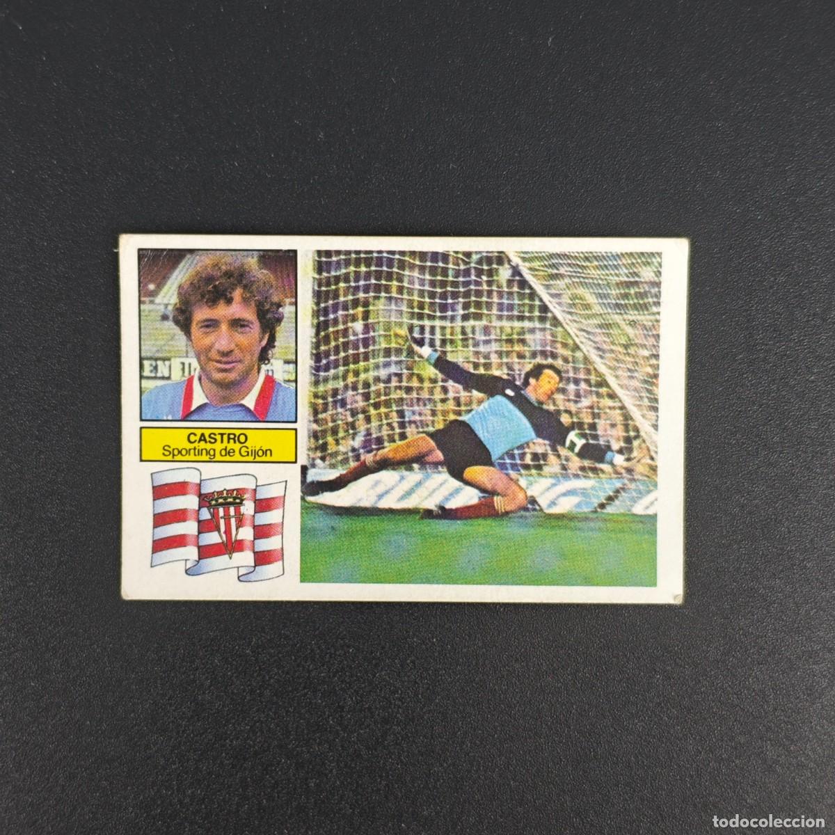 Cromos de f&uacute;tbol: CROMO DE FUTBOL LIGA ESTE 82 83 1982 1983 NUNCA PEGADO SIN PEGAR CASTRO SPORTING GIJON RA1026