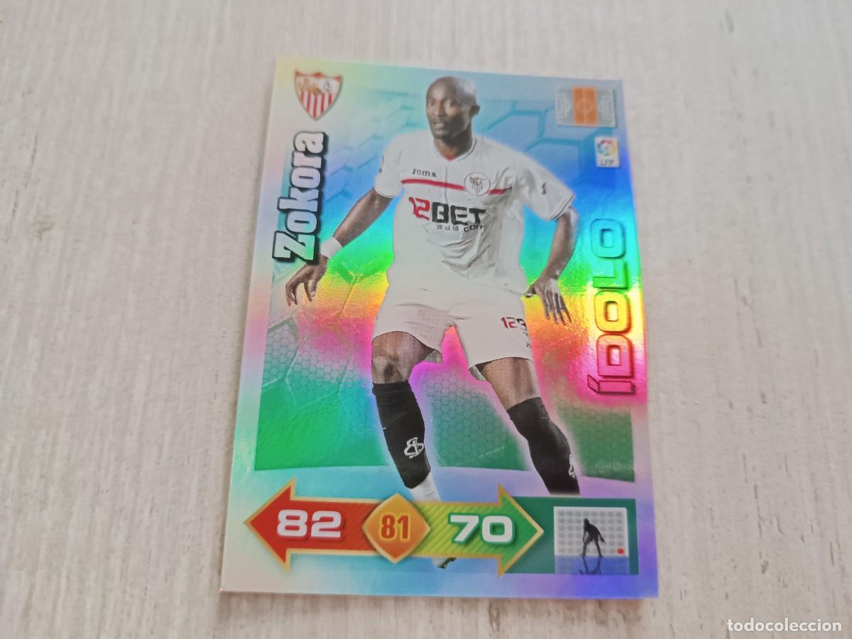 Cromos de f&uacute;tbol: ZOKORA &Iacute;DOLO ADRENALYN 2010 2011 10 11