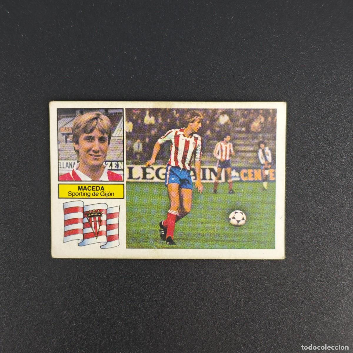 Cromos de f&uacute;tbol: CROMO DE FUTBOL LIGA ESTE 82 83 1982 1983 NUNCA PEGADO SIN PEGAR MACEDA SPORTING GIJON RA1026
