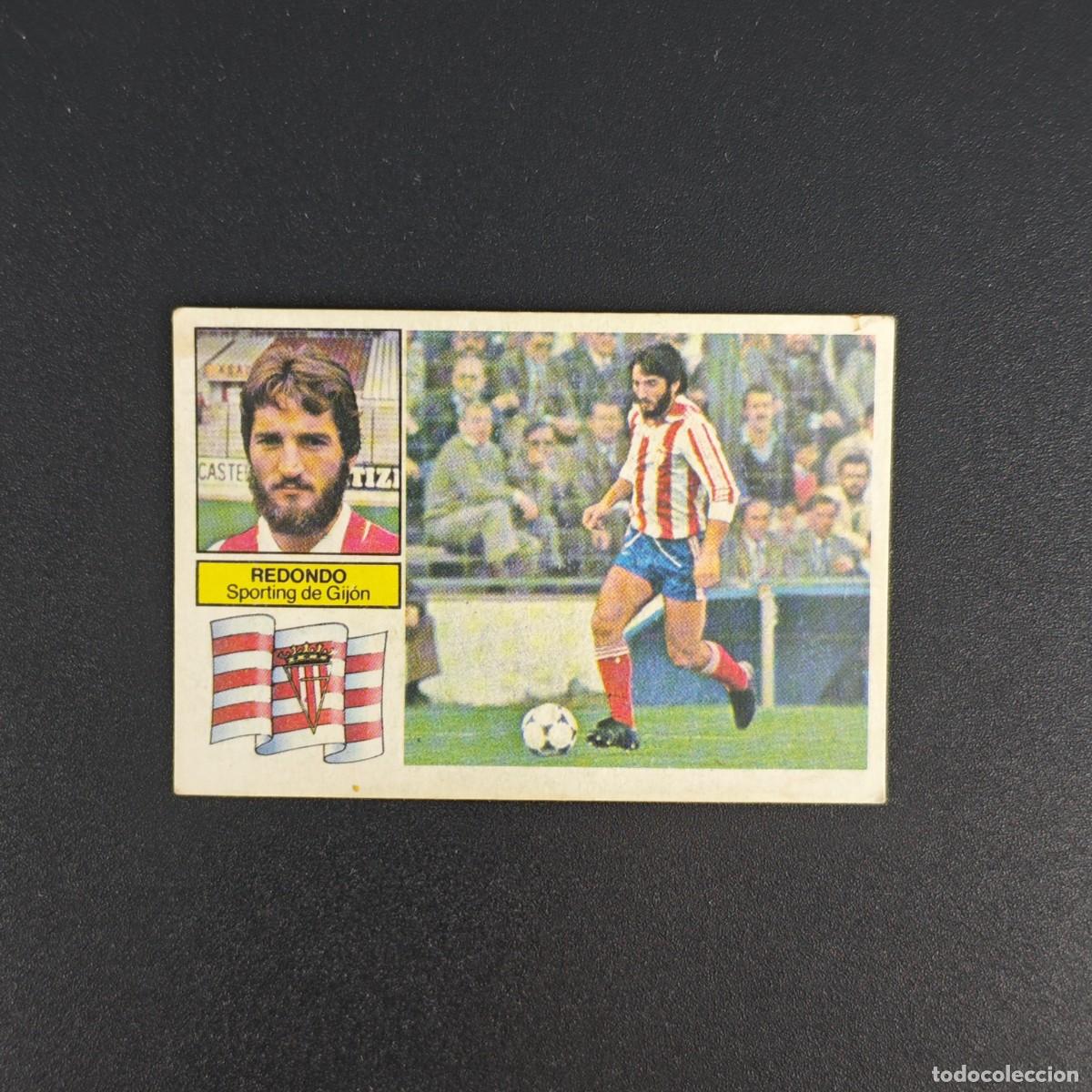 Cromos de f&uacute;tbol: CROMO DE FUTBOL LIGA ESTE 82 83 1982 1983 NUNCA PEGADO SIN PEGAR REDONDO SPORTING GIJON RA1026