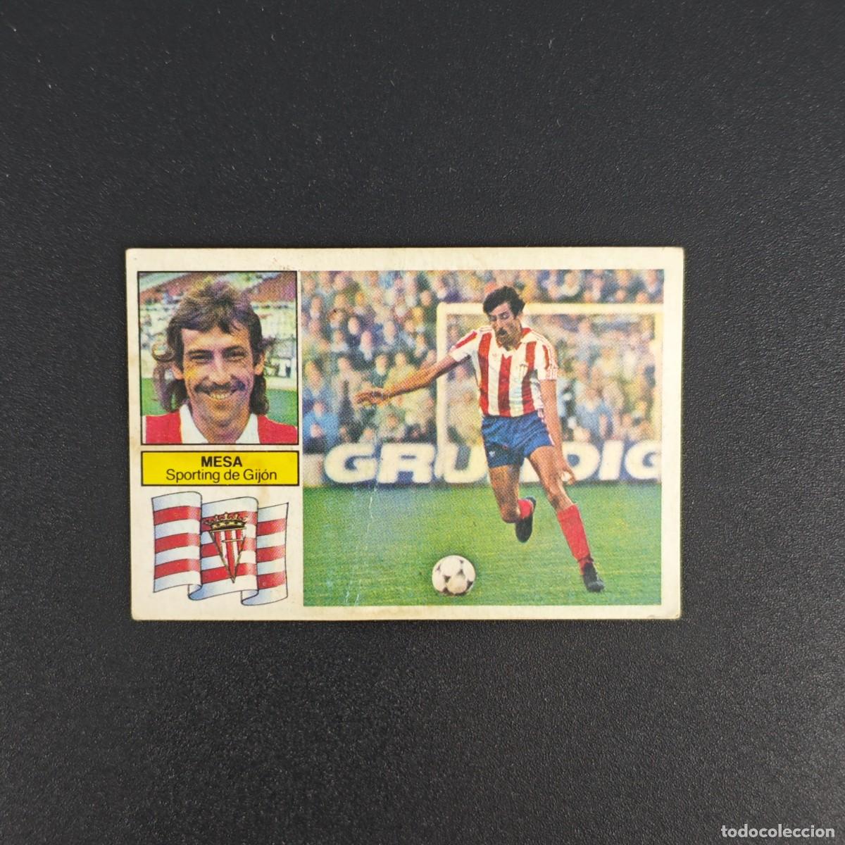 Cromos de f&uacute;tbol: CROMO DE FUTBOL LIGA ESTE 82 83 1982 1983 NUNCA PEGADO SIN PEGAR MESA SPORTING GIJON RA1026